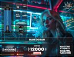 AL FAKHER Crown Bar 12000 Puffs Disposable Vape in Dubai BLUE OCEAN