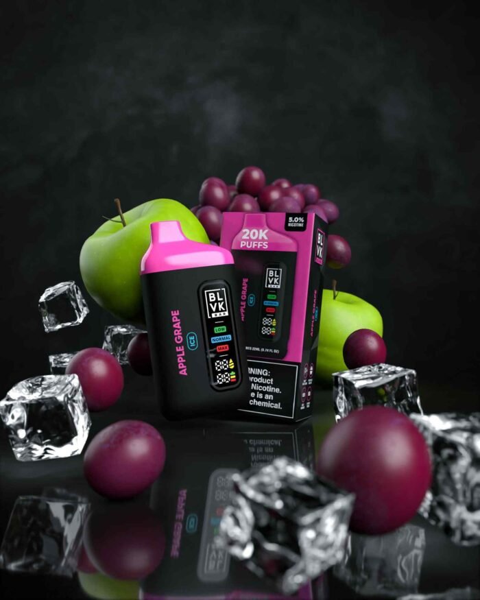 BLVK BAR 20000 Puffs Price in Dubai APPLE GRAPE