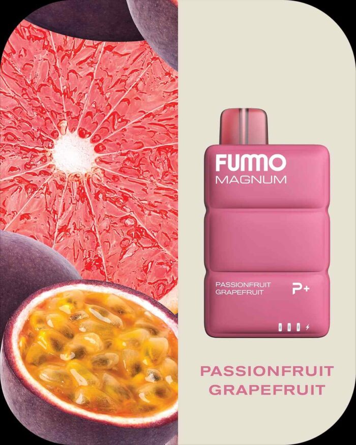 FUMMO MAGNUM 8000 Puffs Price in Dubai PASSIONFRUIT GRAPEFRUIT