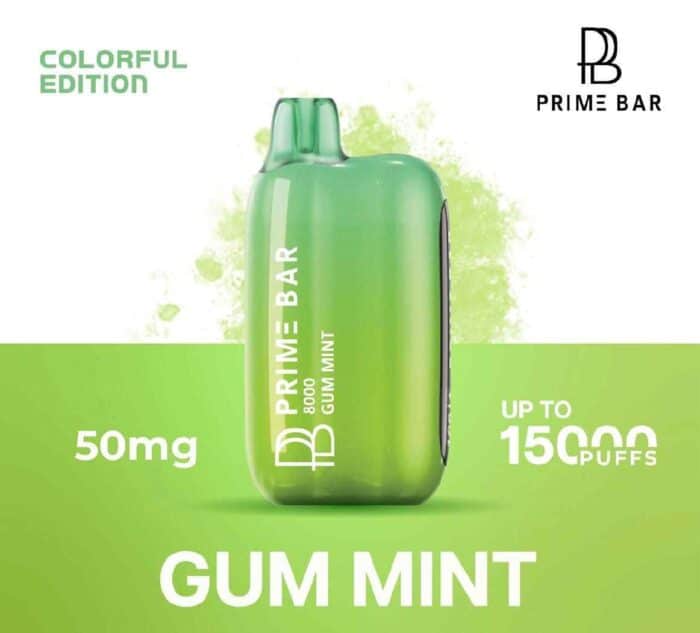 Prime Bar 8000 price in dubai GUM MINT