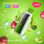 VOZOL Star 20000 Puffs Price in Dubai DOUBLE APPLE ICE