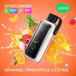 VOZOL Star 20000 Puffs Price in Dubai ORANGE PINEAPPLE LYCHEE