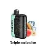 GEEK BAR PULSE X 25000 Puffs Price in Dubai TRIPLE MELON ICE