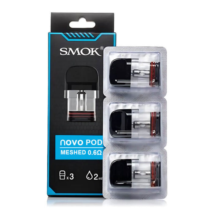 smok novo replacement pods price in Dubai MESHED 0.6ohm