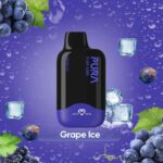 PURA 6000 Disposable 20MG Rechargeable Vape Price in Dubai Grape Ice