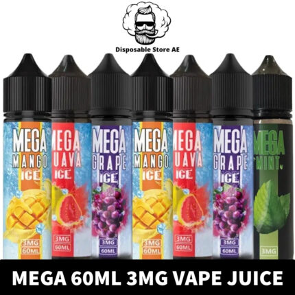 MEGA 60ML 3MG Juice Price in Dubai