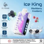 ELF BAR ICE KING 30000 PRICE IN DUBAI BLACKBERRY CRANBERRY