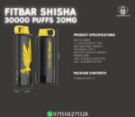 FITBAR Shisha 30000 Puffs Price