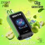 GEEKBAR Watt 23000 Puffs Price in Dubai SOUR APPLE ICE