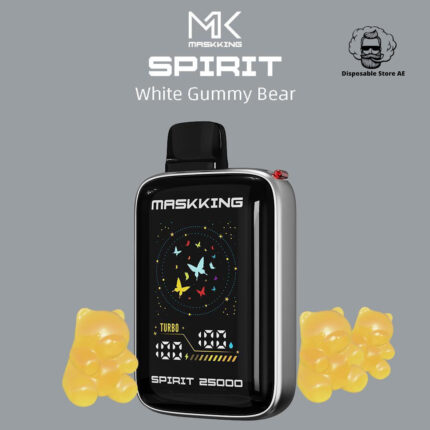 MASKKING Spirit 25000 Puffs Price in Dubai WHITE GUMMY BEAR