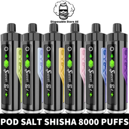 Pod Salt Shisha 8000 Puffs in Dubai