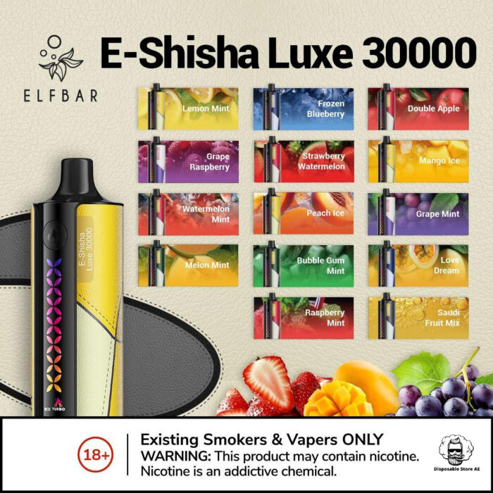Elf bar shisha Luxe 30000
