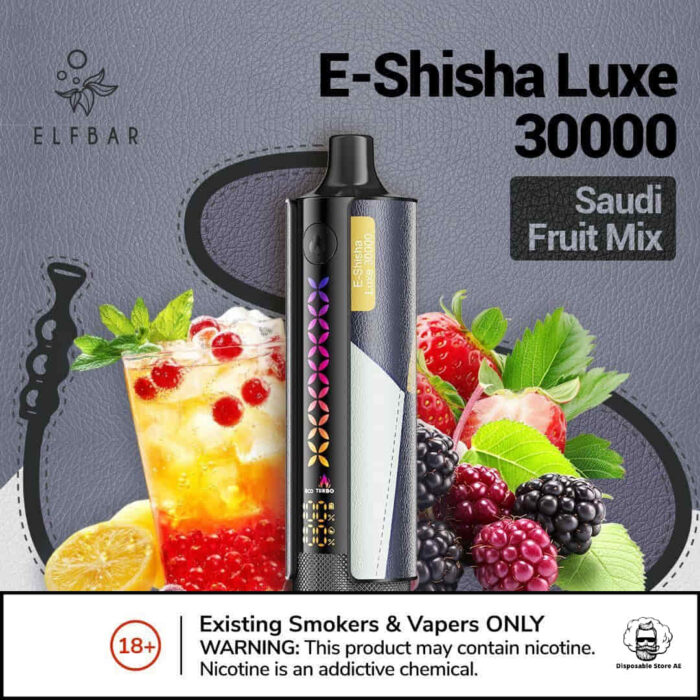 Elf bar shisha Luxe 30000 SAUDI FRUIT MIX