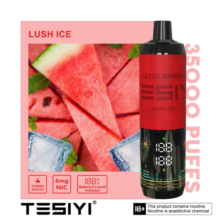 TESYI ULTRA SHISHA 35000 PUFFS LUSH ICE