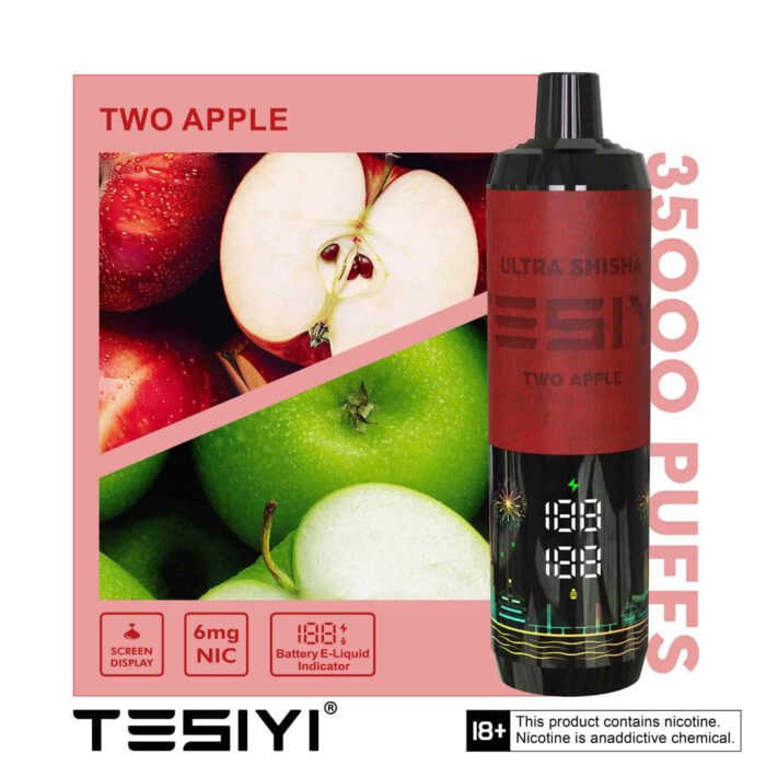 TESYI ULTRA SHISHA 35000 PUFFS TWO APPLE