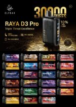 ELFBAR RAYA D3 PRO 30000 PUFFS 50MG NICOTINE IN DUBAI