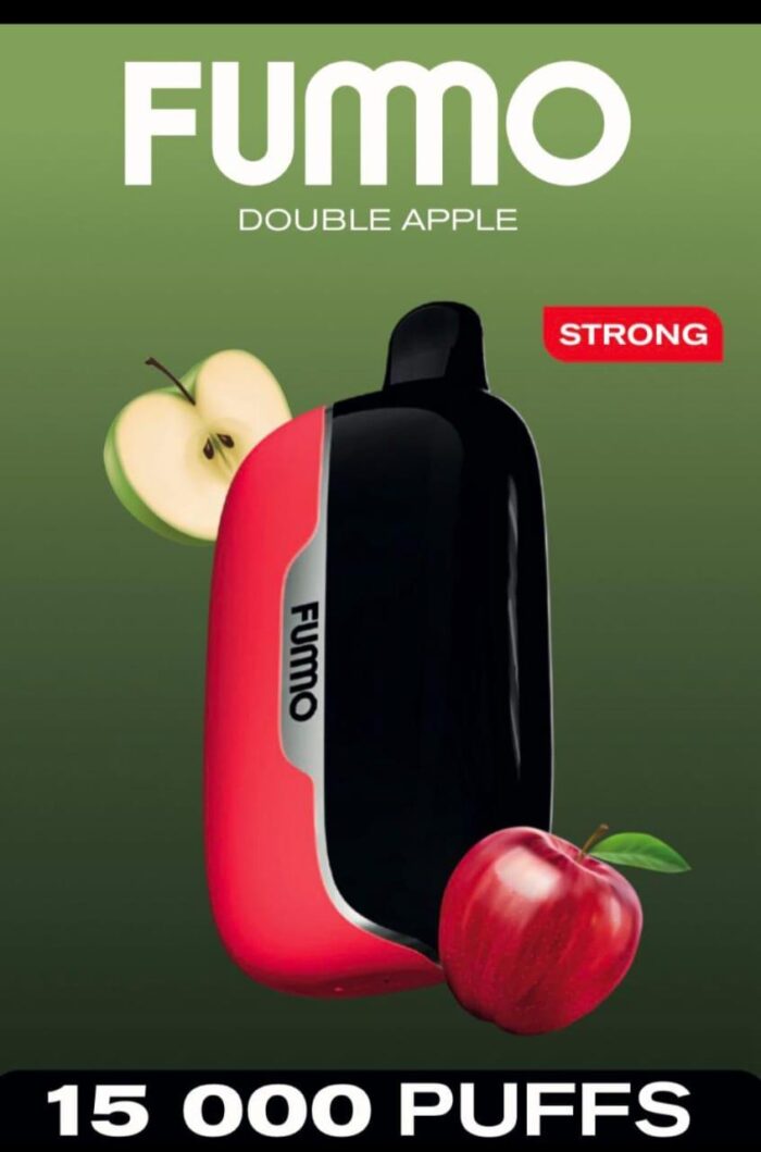 FUMMO POWER 15000 PUFFS DOUBLE APPLE