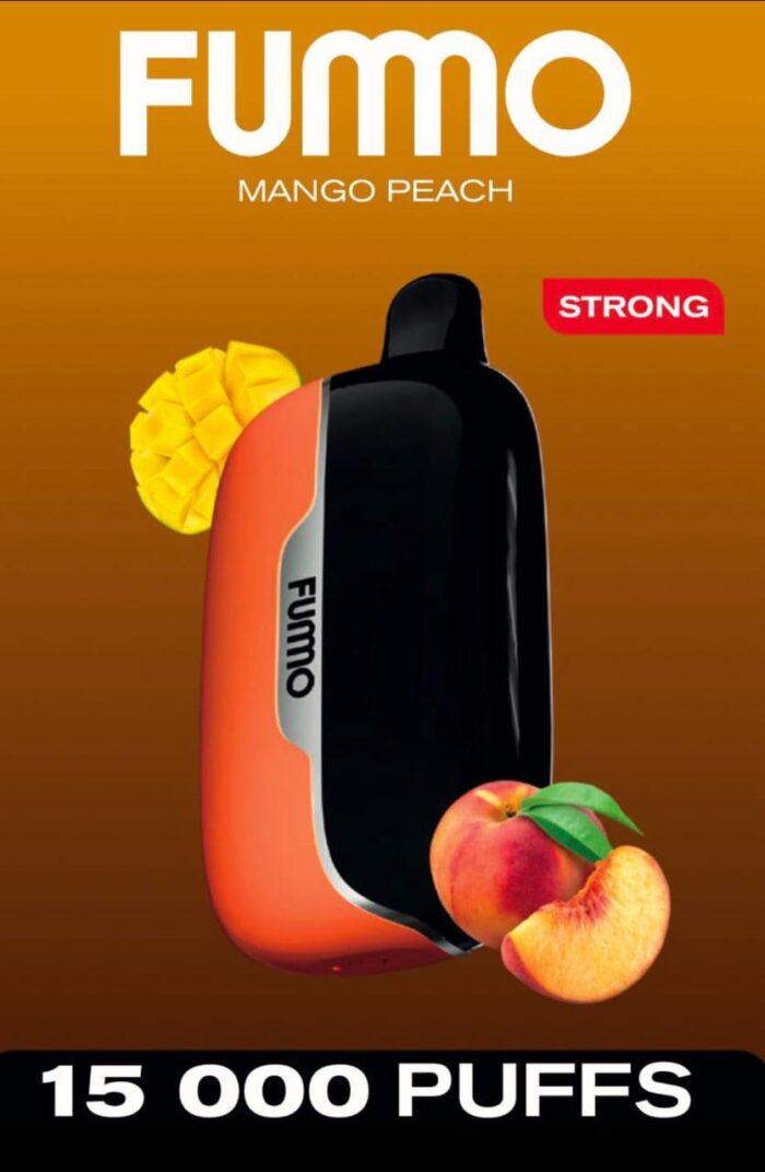 FUMMO POWER 15000 PUFFS MANGO PEACH