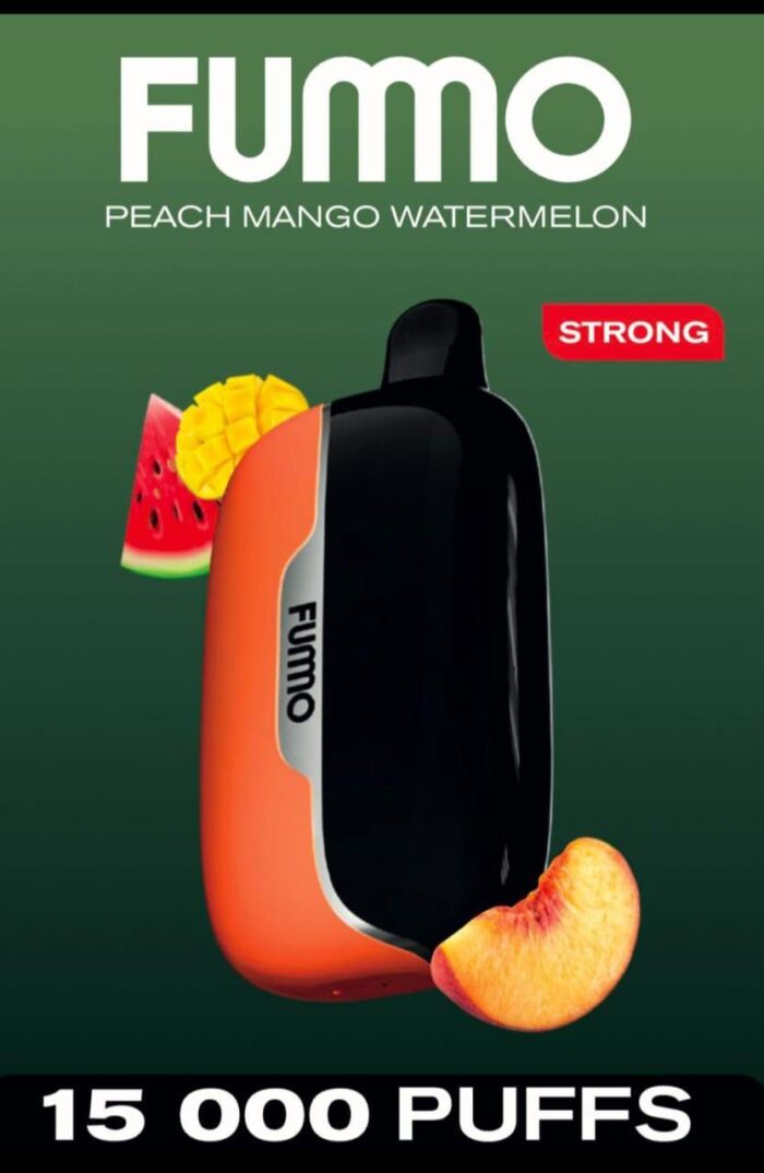 FUMMO POWER 15000 PUFFS PEACH MANGO WATERMELON