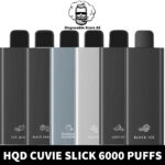 HQD CUVIE SLICK 6000 PUFFS DISPOSABLE VAPE PRICE