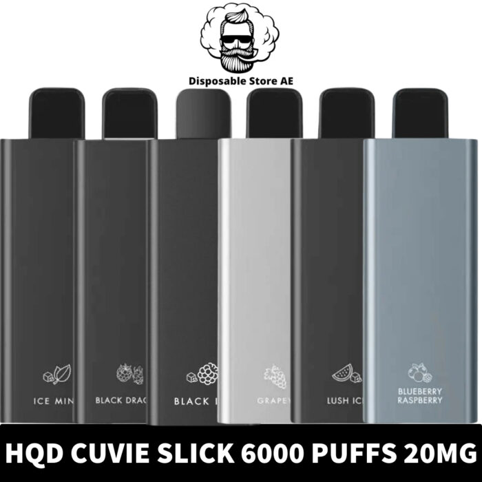 HQD CUVIE SLICK 6000 PUFFS IN DUBAI