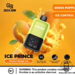 Geek Bar Ice Prince Upto 50000 Puffs 50mg Nicotine Disposable Mexico Mango Ice