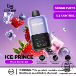 Geek Bar Ice Prince Upto 50000 Puffs 50mg Nicotine Disposable Mixed Berries Ice