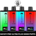 Hayati Pro Ultra Plus 50,000 Puffs Disposable Vape