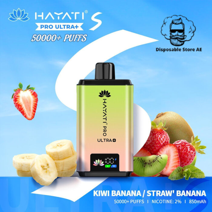 Hayati-Pro-Ultra-Plus-50000-Puffs-Disposable-Vape-Kiwi-Banana