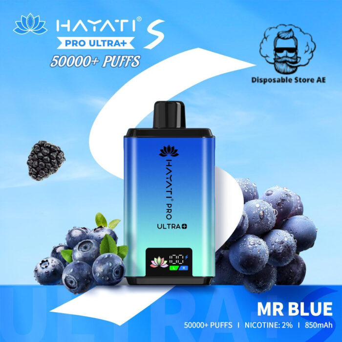 Hayati-Pro-Ultra-Plus-50000-Puffs-Disposable-Vape-Mr-Blue