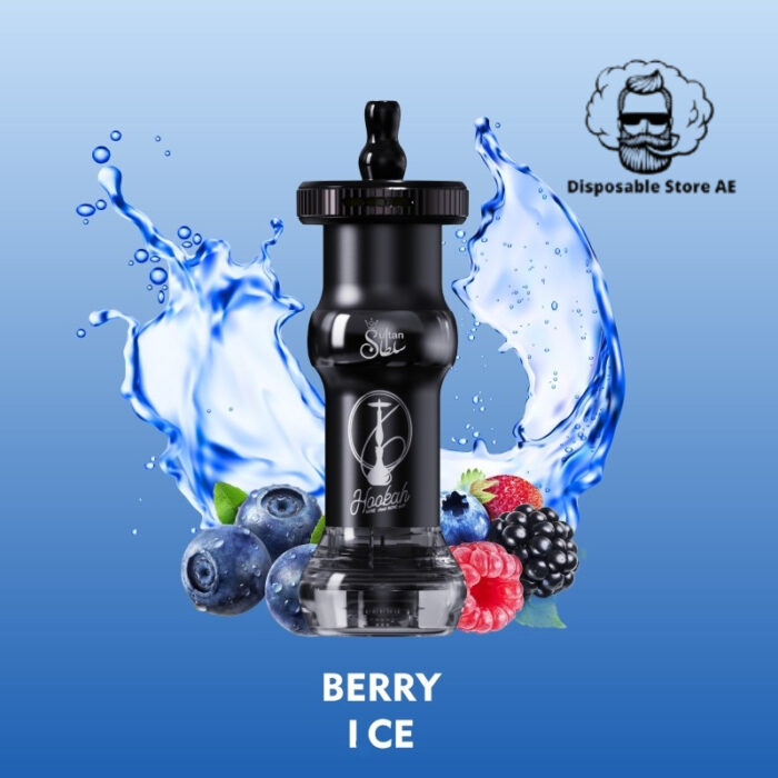 Mosmo Sultan 50000 Puffs DTL 0.3 Nicotine Hookah Disposable Berry Ice