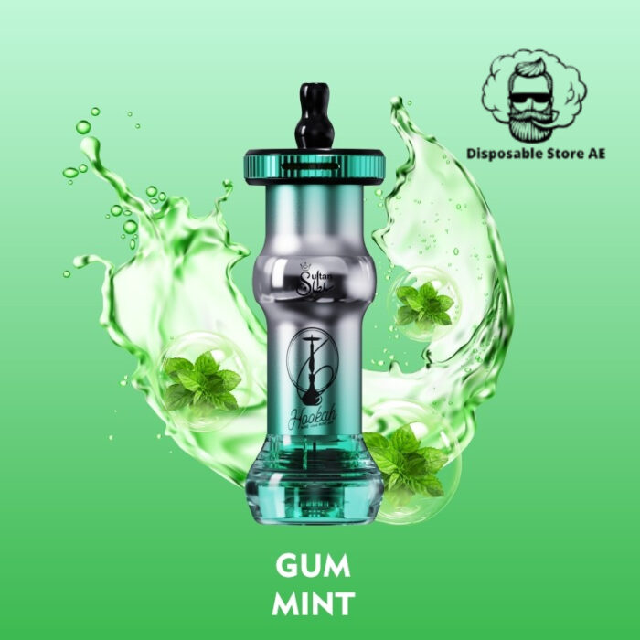 Mosmo Sultan 50000 Puffs DTL 0.3 Nicotine Hookah Disposable Gum Mint