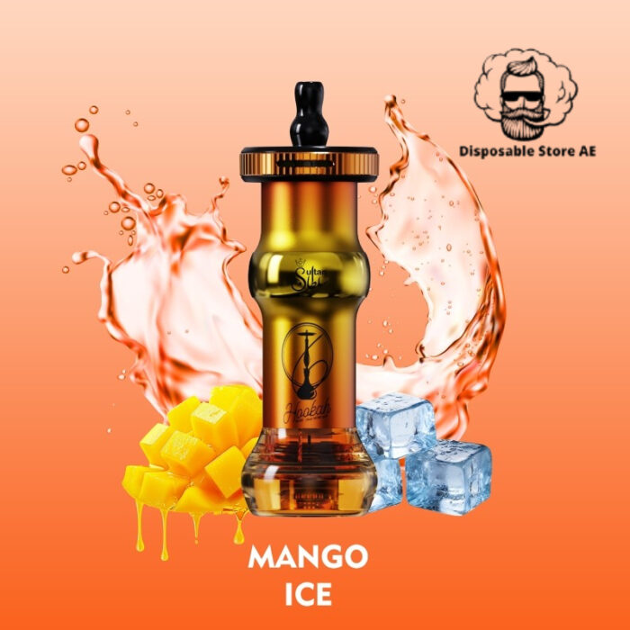 Mosmo Sultan 50000 Puffs DTL 0.3 Nicotine Hookah Disposable Mango Ice