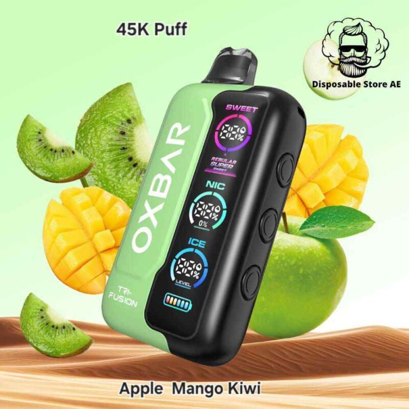 OXBAR TRI Fusion 45000 Puffs Apple Mango Kiwi