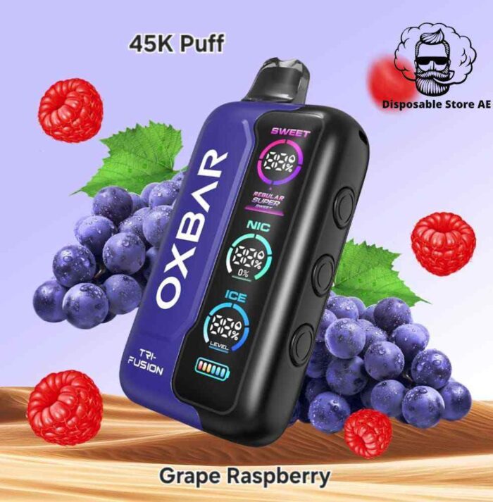 OXBAR TRI Fusion 45000 Puffs Grape Raspberry