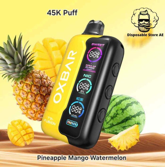 OXBAR TRI Fusion 45000 Puffs Pineapple Mango Watermelon
