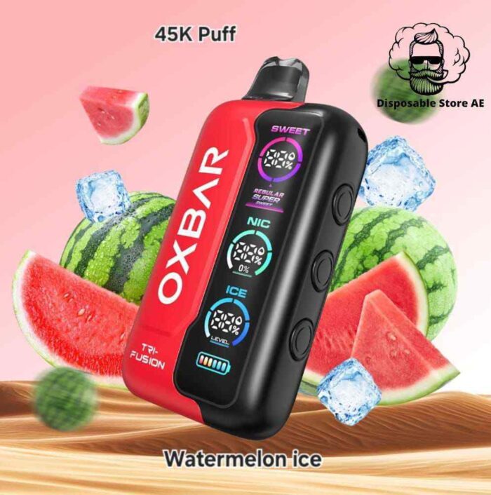 OXBAR TRI Fusion 45000 Puffs Watermelon Ice