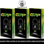Uwell Caliburn G3G4G4 mini compatible Gpp 3ml pod cartridge