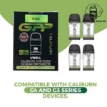 Uwell Caliburn G3G4G4 mini compatible Gpp 3ml pod cartridge in Dubai