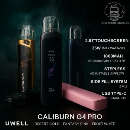 Uwell Caliburn G4 Pro Vape Kit 1800mAh 35W