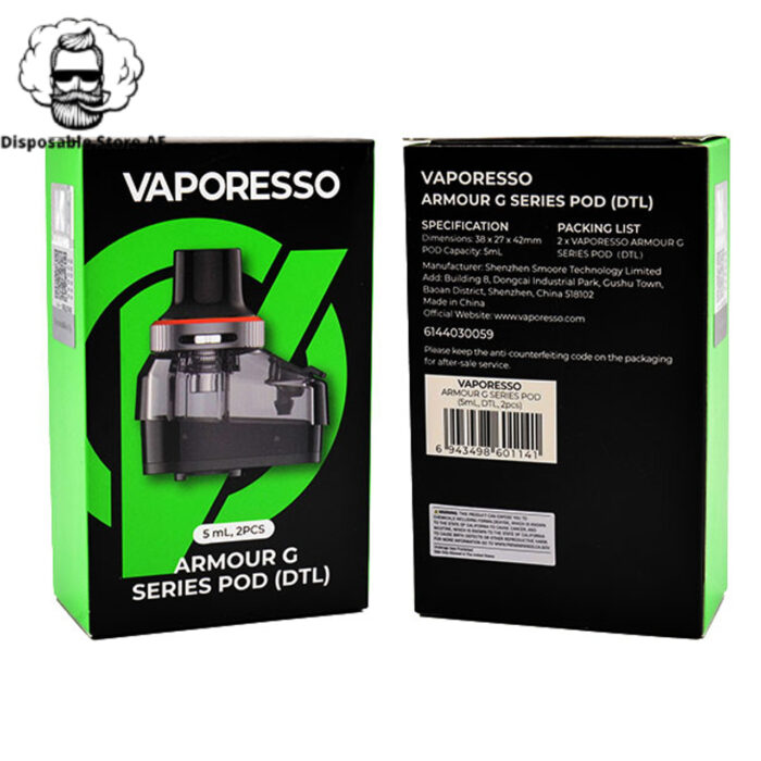 Vaporesso Armour G Series Pod 5ml In Dubai