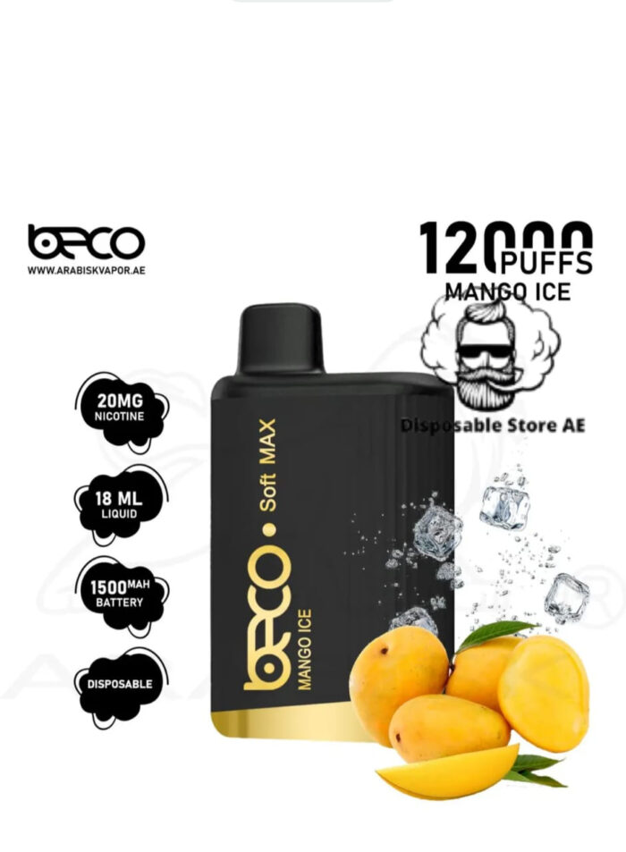 Beco Soft Max 12000 Puffs 20MG Nicotine Mango Ice