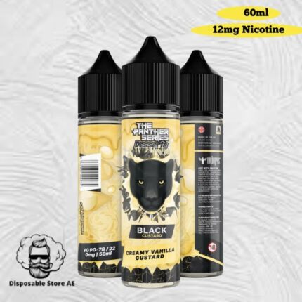 Dr Vapes 12mg Vape Liquid 60ml In Dubai Black Custard
