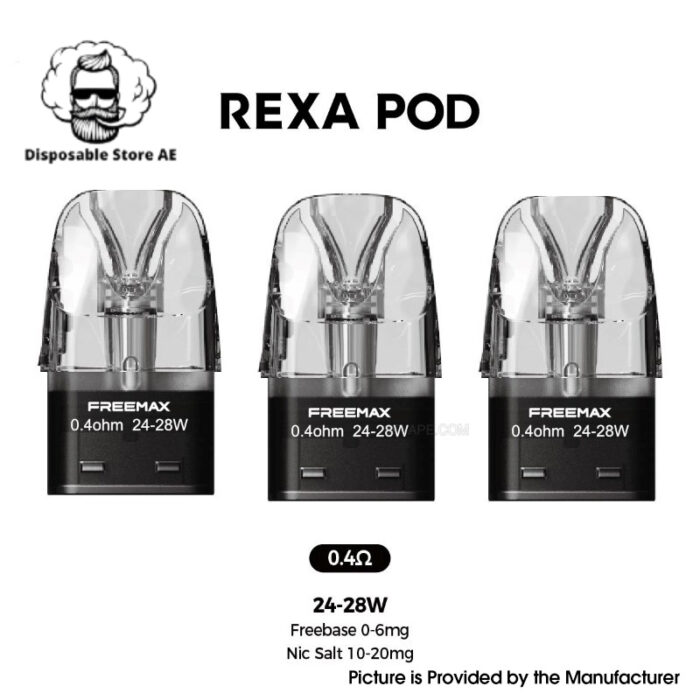FreeMax Rexa Replacement Pods 3ml 04ohm