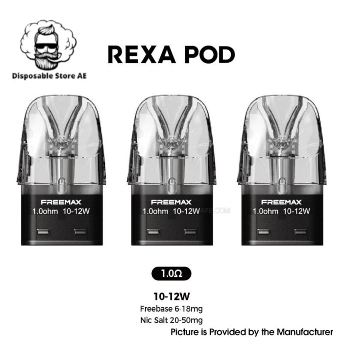 FreeMax Rexa Replacement Pods 3ml 1_0ohm
