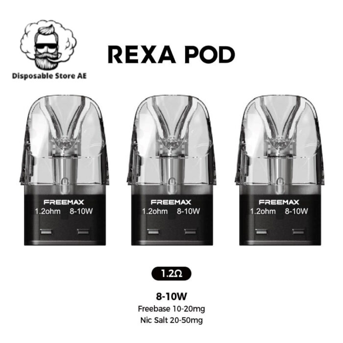 FreeMax Rexa Replacement Pods 3ml 1_2ohm