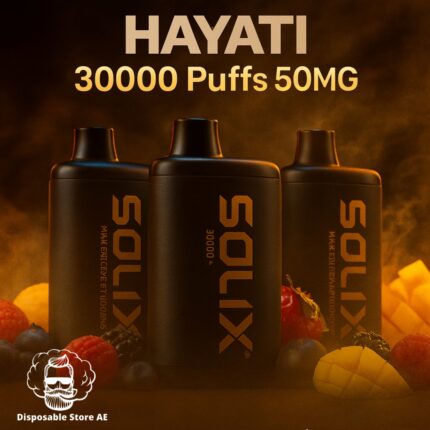 Hayati Solix 30000 Puffs 50MG Nicotine Disposable