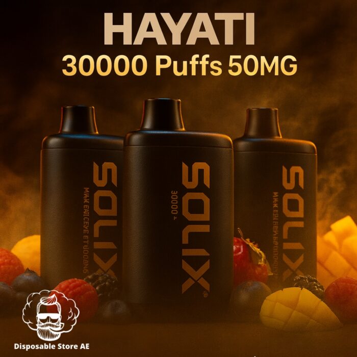 Hayati Solix 30000 Puffs 50MG Nicotine Disposable