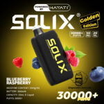 Hayati Solix 30000 Puffs 50MG Nicotine Disposable Vape Blueberry Raspberry
