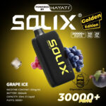 Hayati Solix 30000 Puffs 50MG Nicotine Disposable Vape Grape Ice